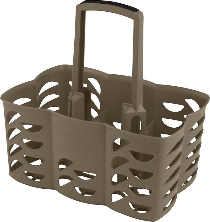Produktbild GIES Flaschenträger 6 Flaschen taup (Weinflaschenhalter)