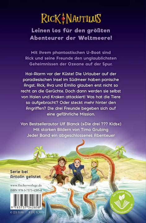Image du produit Rick Nautilus – Angriff der Haie (Allemand, Ulf Blanck, Timo Grubing, 2022)