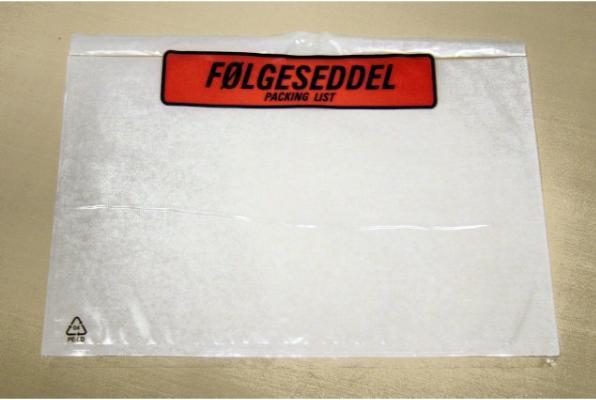 Antalis Følgeseddellommer 225x122mm m/tryk Følgeseddel 1000stk/kar - (1000 stk.)