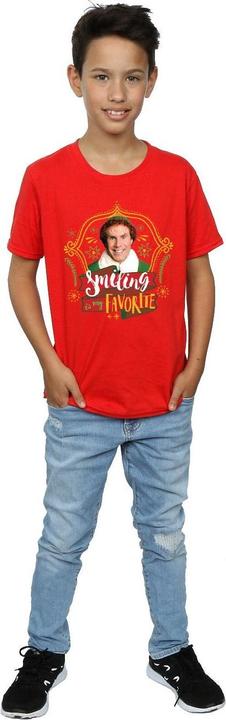 Actual product image Elf Boys Buddy Smiling T-Shirt (152, 158)