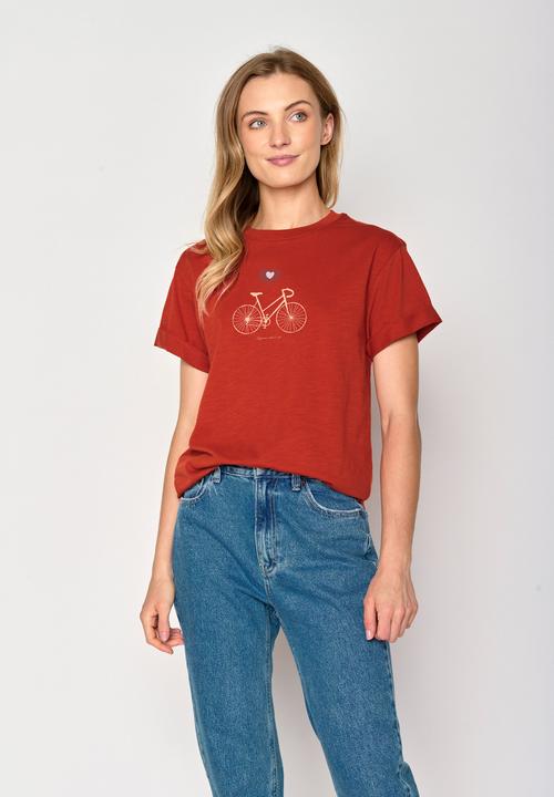 Produktbild Greenbomb Women's Bike Love Stop T-Shirt (XL)
