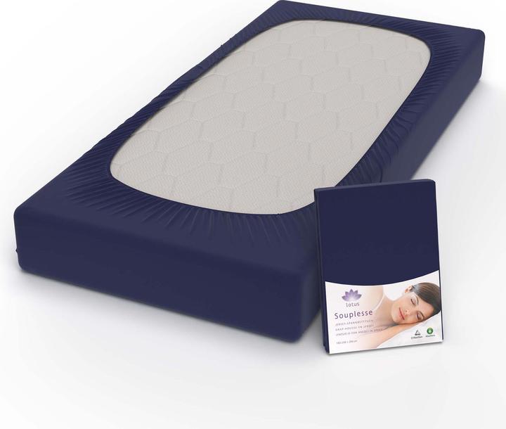 Produktbild Lotus Bettwaren Jersey Fixleintuch Souplesse (120 x 200 cm)