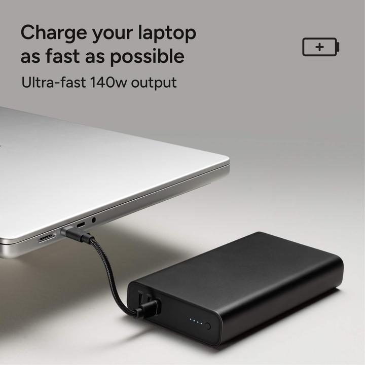 Actual product image mophie Powerstation Ultra, 25000 mAh, Black (25000 mAh, 140 W)