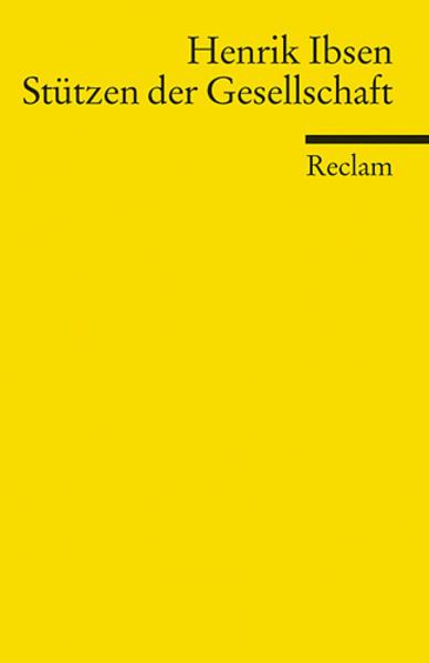 Produktbild Die Stützen der Gesellschaft (Deutsch, Henrik Ibsen, 2010)