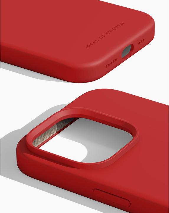Image du produit iDeal Of Sweden Designer Magsafe Silicone Cover Red (Apple iPhone 14 Pro)
