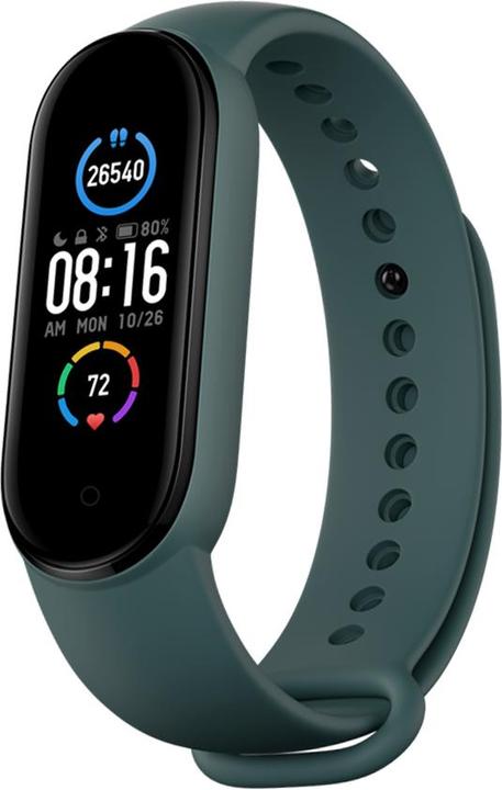 Immagine prodotto Techsuit - Watchband (W013) - Xiaomi Mi Band 5 / 5 NFC / 6 / 6 NFC / Amazfit Band 5 - Dark Green (Silicone)