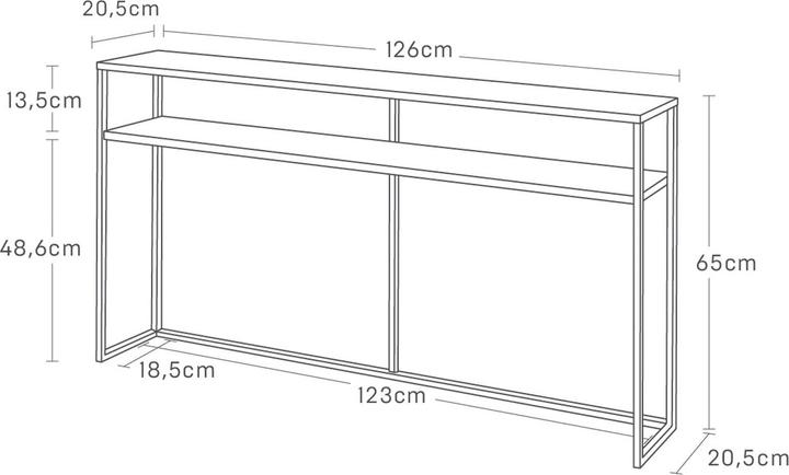 Immagine prodotto Yamazaki Tower (126 x 20,5 x 65 cm)