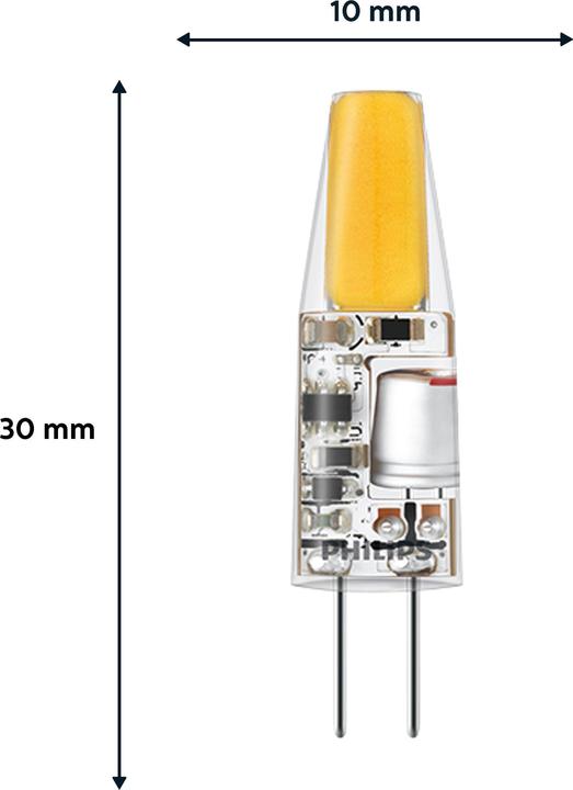 Image du produit Philips transparent (G4, 1 W, 100 lm, 1 x, F)