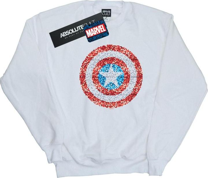 Produktbild Captain America Pixelated Shield Sweatshirt (XL)