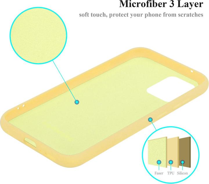 Immagine prodotto Cadorabo Copertura della cassa del silicone liquido TPU (Samsung Galaxy A91, Samsung Galaxy S10 Lite)