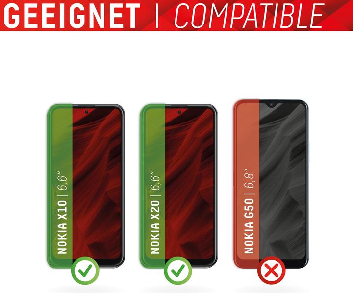 Immagine prodotto Displex Smart Glass, Displayschutzfolie (1 Pezzo/i, Nokia X10, Nokia X20)