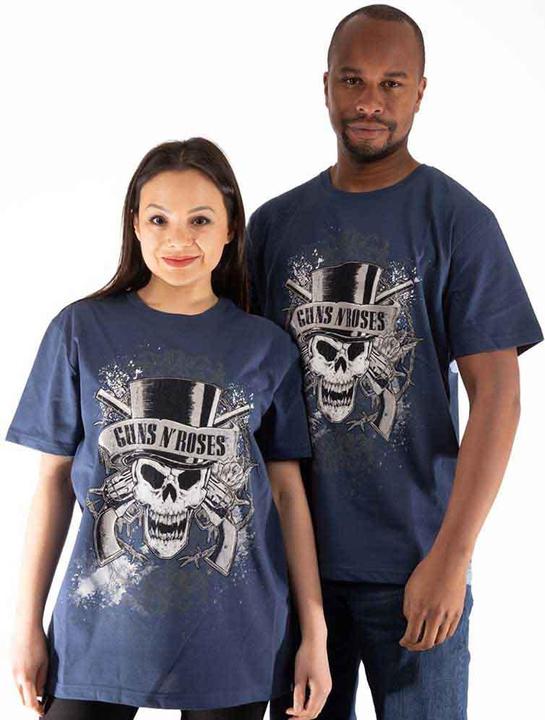 Guns N Roses GNR Faded Skull