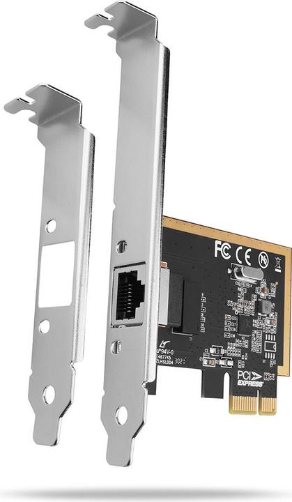 Produktbild Axagon PCEE-GRF PCI-Express Gigabit Ethernet Realtek 8111F + LP (Mini PCI Express)