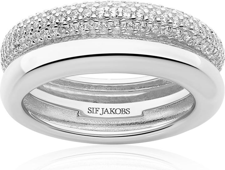 Silver rhodium plated