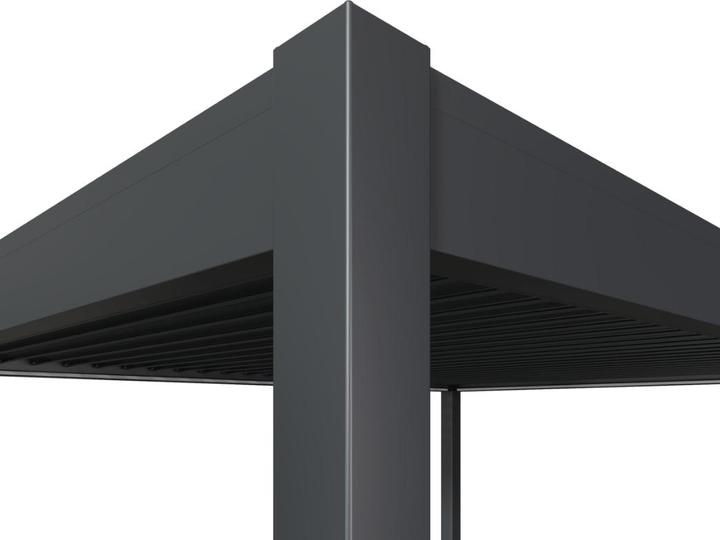 Image du produit Weide pergola électrique 3.6x7.2m anthracite avec LED (720 cm, 360 cm)