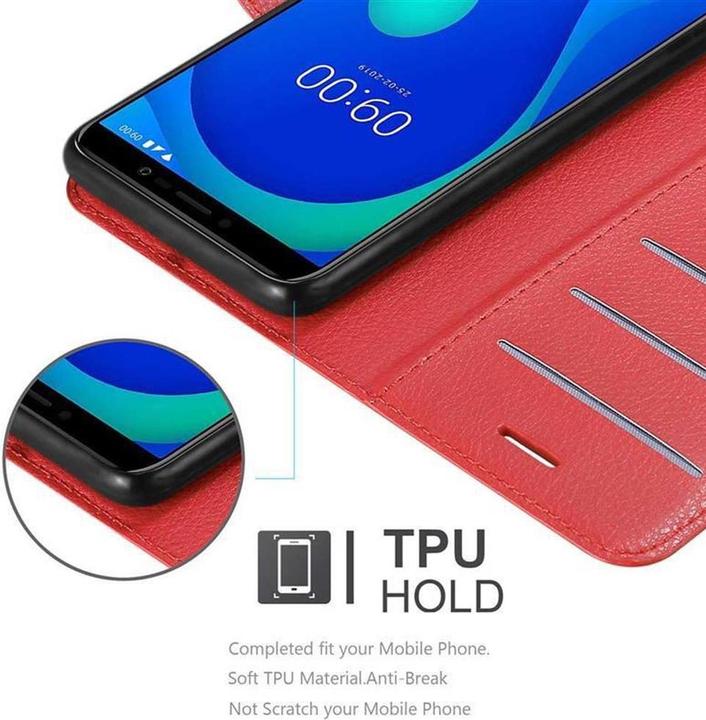 Produktbild Cadorabo Book mit Standfunktion Cover (Wiko Y80)