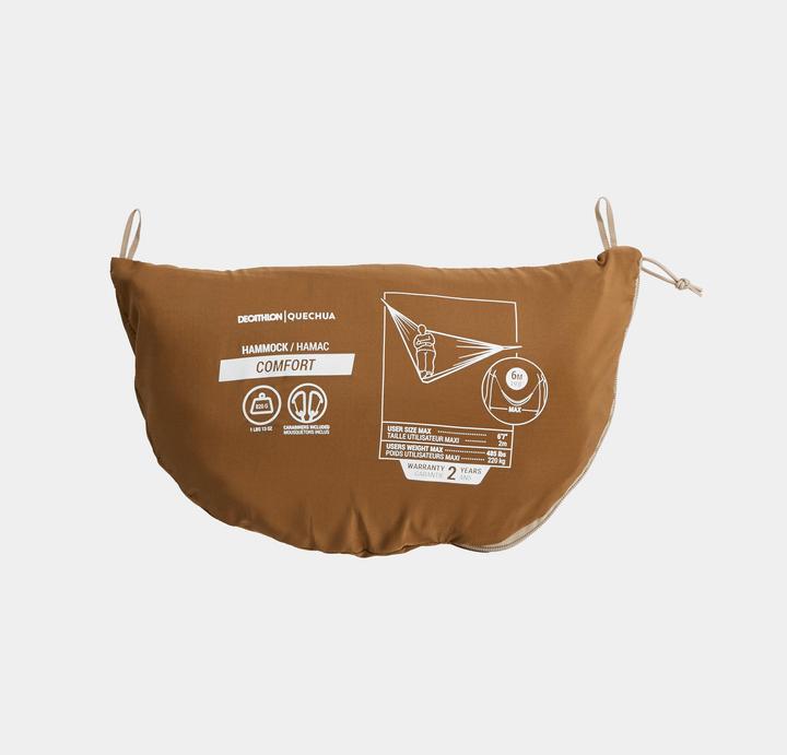 Actual product image Quechua HAMMOCK COMFORT 2021 (180 kg)