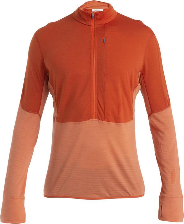 Icebreaker Men Merino 200 Realfleece Descender LS Half Zip