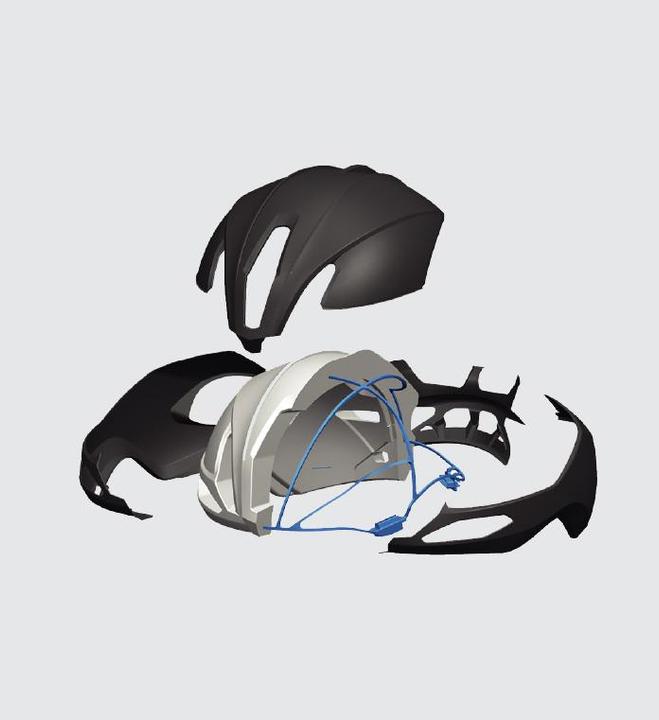 Actual product image HJC Furion 2.0 (55 - 59 cm)