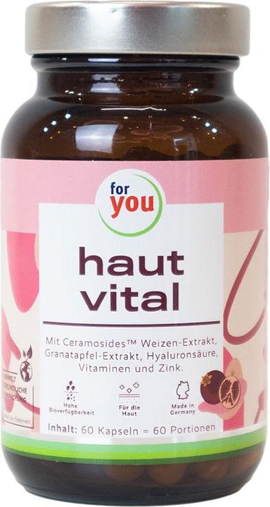 For You haut vital (60 Stück, Kapseln, 50.40 g)