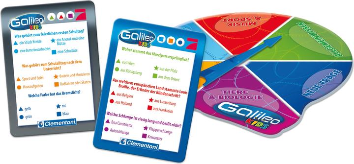 Image du produit Clementoni Galilée : Jeu de quiz Discover Knowledge pour les enfants (Allemand)