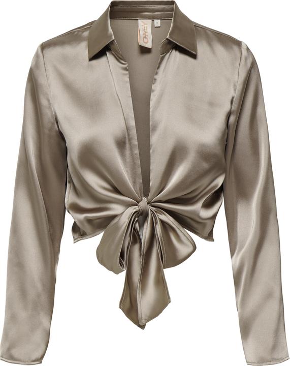Only Onlidety Ls V-Neck Top Wvn