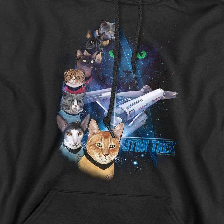 Immagine prodotto Feline Galaxy Felpa con Cappuccio Uomo (S)