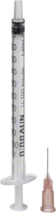 Image du produit B.Braun Insulin 1 ml duo mit Kanüle G26 (Seringue d'insuline)