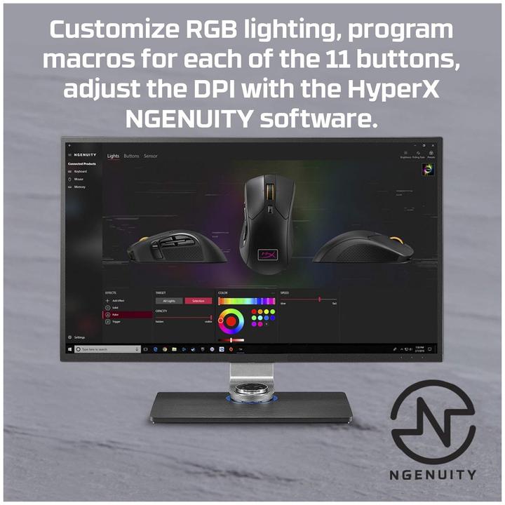 Actual product image HyperX Pulsefire Raid (Cable)
