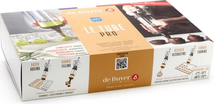 Produktbild de Buyer Le Tube PRO Garnierspritze für Chefs (Spritzbeutel, 750 ml)