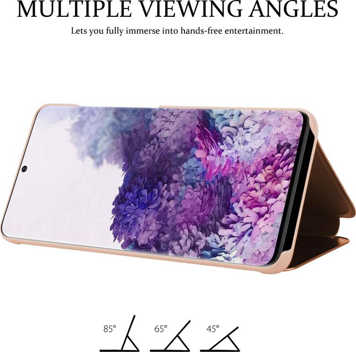 Actual product image Cadorabo Book Smart View Mirror Cover (Samsung Galaxy S20)