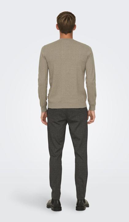 Immagine prodotto Only & Sons Maglia pullover con scollo rotondo dalla vestibilità regolare (L)