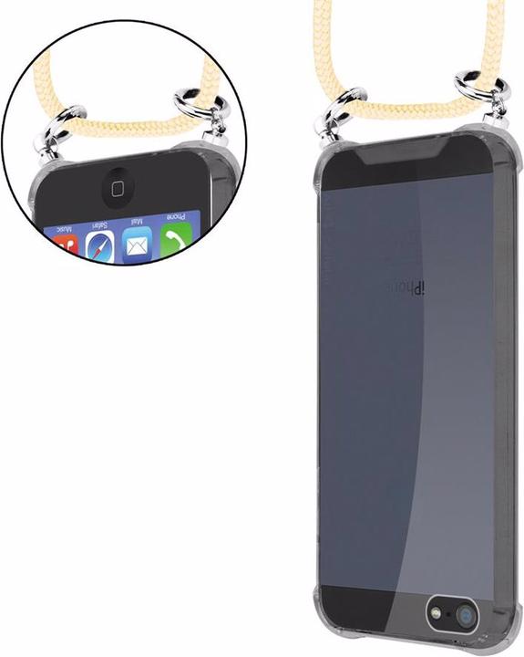 Produktbild Cadorabo TPU Handy Kette SILBER Cover