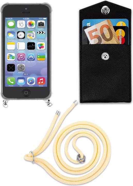 Produktbild Cadorabo TPU Handy Kette SILBER Cover