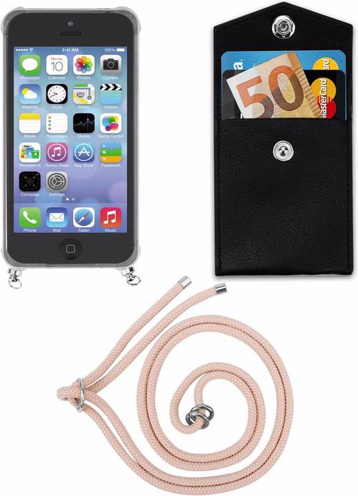 Produktbild Cadorabo TPU Handy Kette SILBER Cover