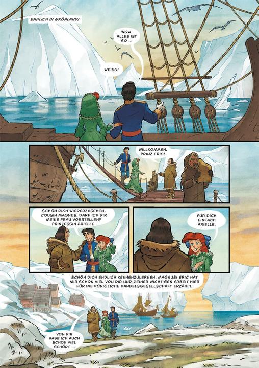 Actual product image Disney Adventure Journals: Arielle und der Fluch der Meerhexen (German, Walt Disney, Stefanie Walther-Kotzé, Rhona Cleary, 2022)