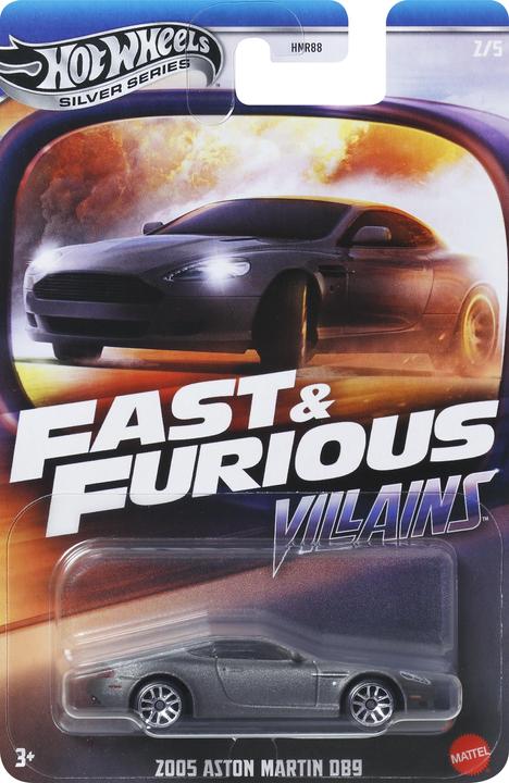 Actual product image Hot Wheels Fast & Furious 2005 Aston Martin DB9