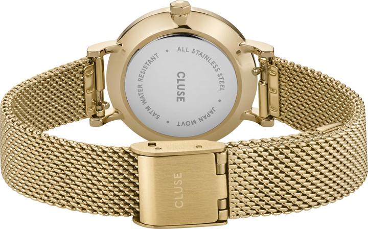 Actual product image Cluse La Bohème Petite Mesh Gold (Analogue wristwatch, 28 mm)