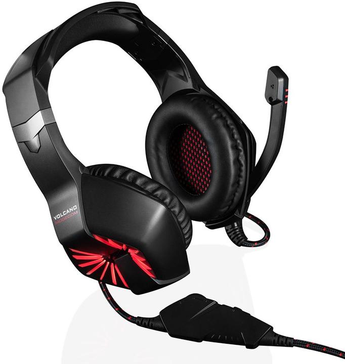 Modecom VOLCANO MC-839 SWORD Headset Wired Head-band Gaming Black (Cable)