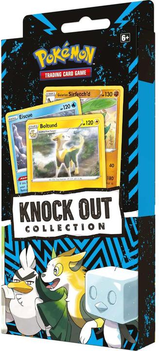 Image du produit Pokémon Pokemon TCG - Knock Out Collection - Boltund, Eiscue & Galarian Sirfetch'd (Anglais, Coffret & Collection)