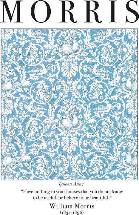 Actual product image Morris & Co Queen Anne Paper Print (40 x 30 cm)