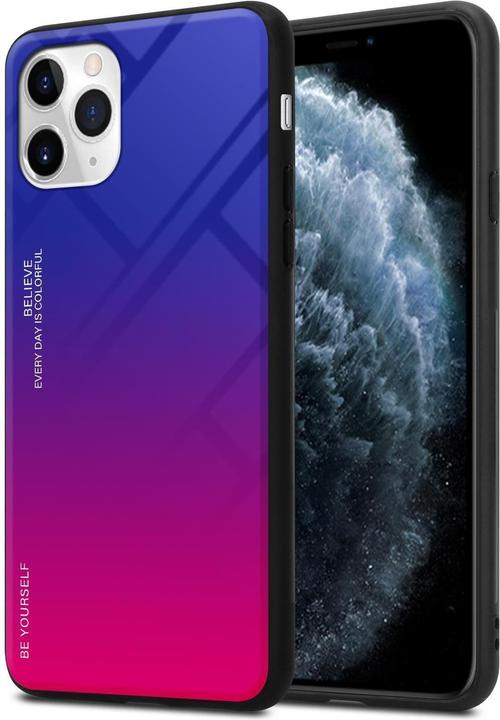 Produktbild Cadorabo TPU 2 Farben Glas Cover (Apple iPhone 11 Pro)