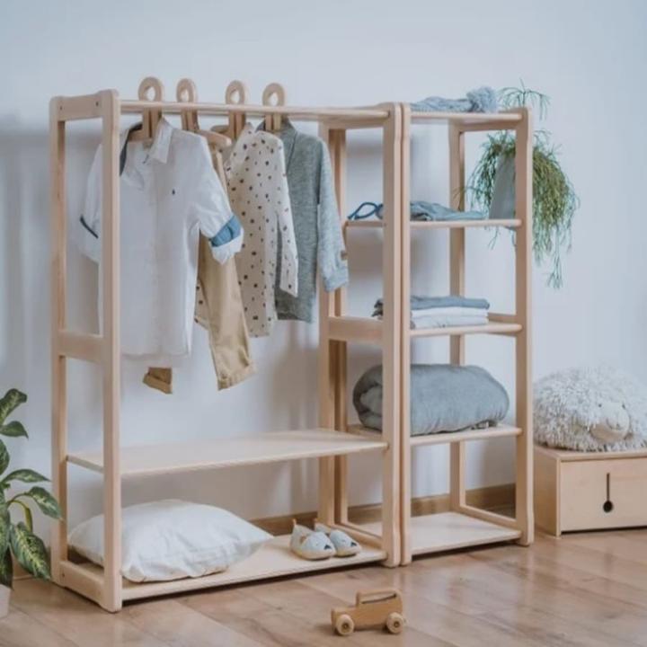 Immagine prodotto Activity Board Mobili per camerette Waldorf. Appendiabiti per bambini con ripiano