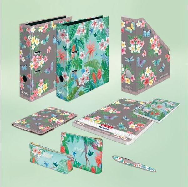 Actual product image Herlitz Notebook Ladylike Jungle A6, 40 sheets, dotted (A6, Dotted, Soft cover)