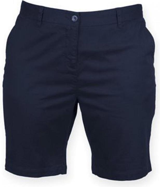 Front Row Stretch-Chino-Shorts, Damen