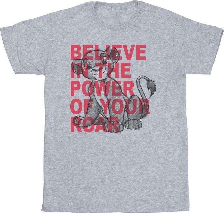 Actual product image Disney Mens The Lion King Power Of Roar T-Shirt (M)