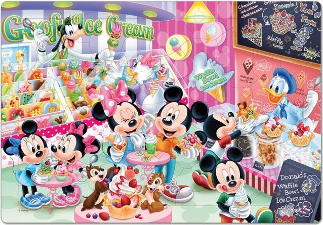 Produktbild Disney Mickey & Friends - Kinderpuzzle "Finde es im Eisladen!"