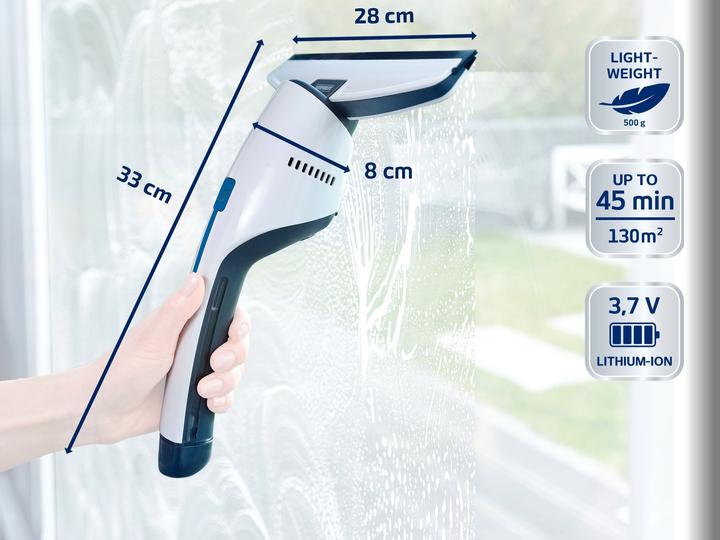 Actual product image Leifheit Nemo Click window and bathroom vacuum cleaner