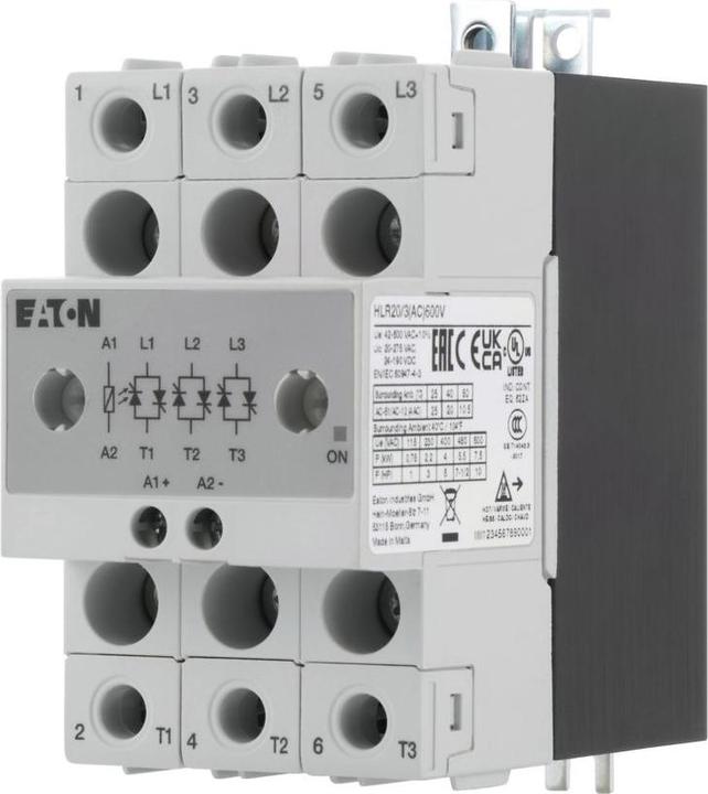 Eaton Relais à semi-conducteurs Y7-360047 20A Commutation au zéro de tension 1p.