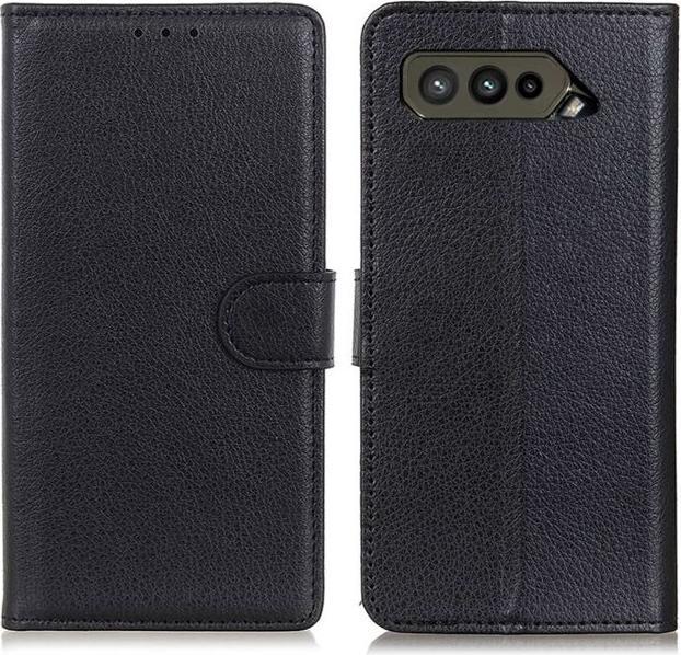 Actual product image MU Classic Litchi Leather Bookcover Series (Asus ROG Phone 5)